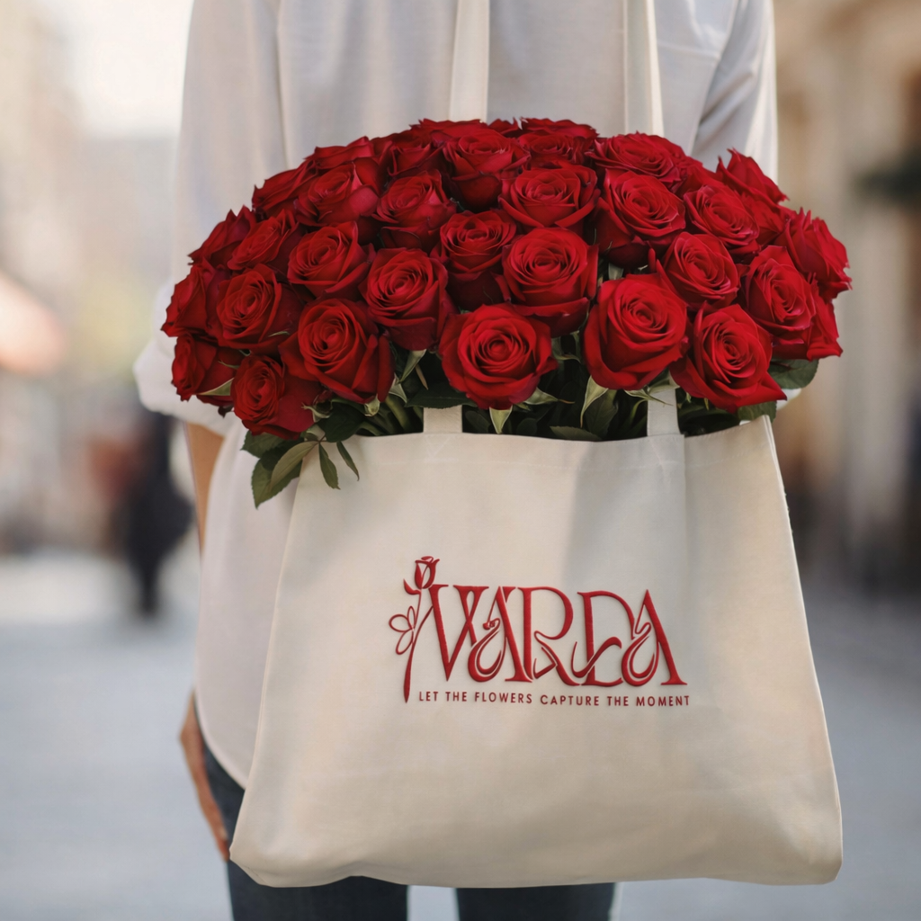Crimson Tote of Love