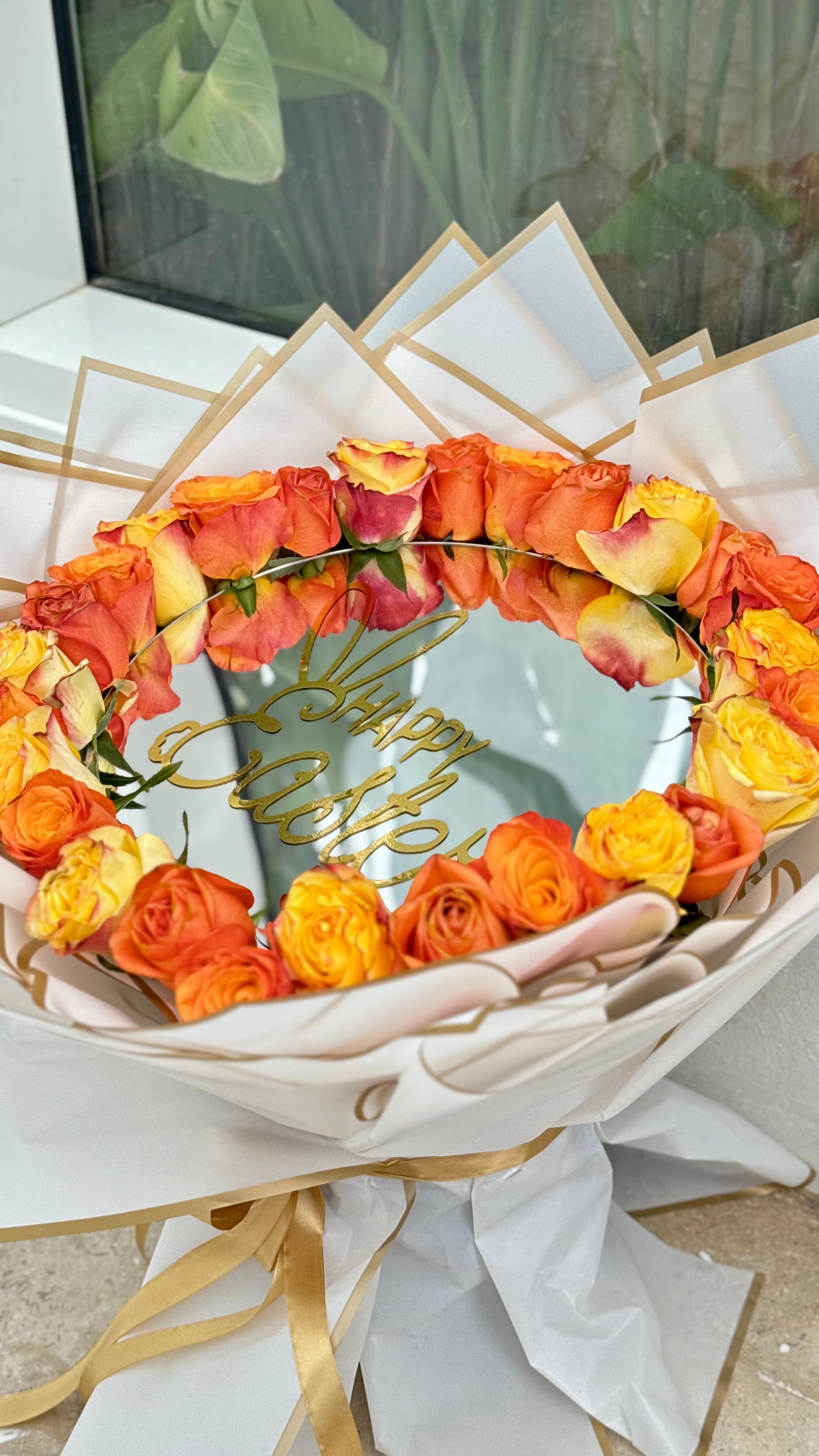 Golden Easter Bloom Ring 🐰