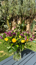 Golden Garden Harmony Vase