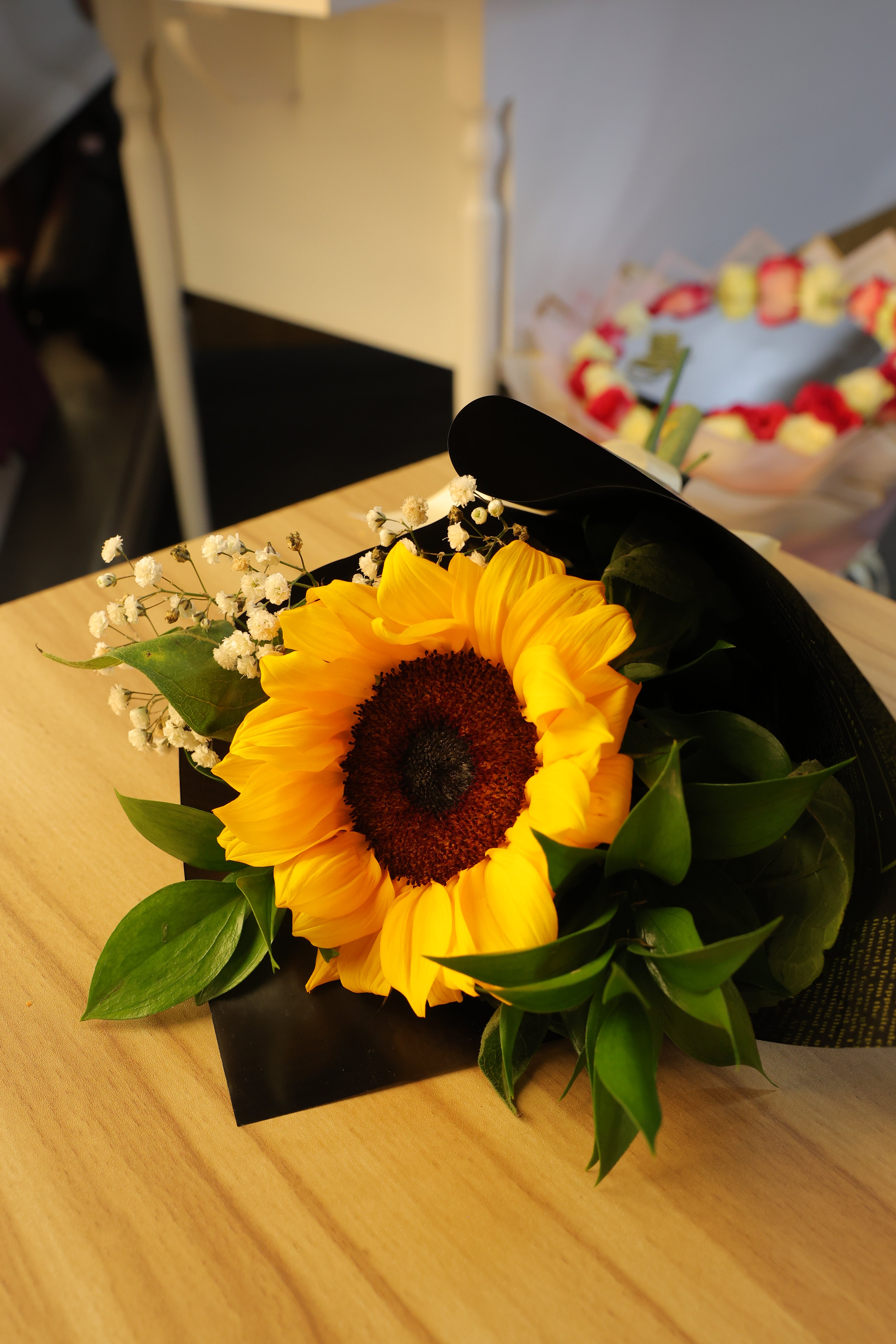 Golden Glow Sunflower Wrap 🌻