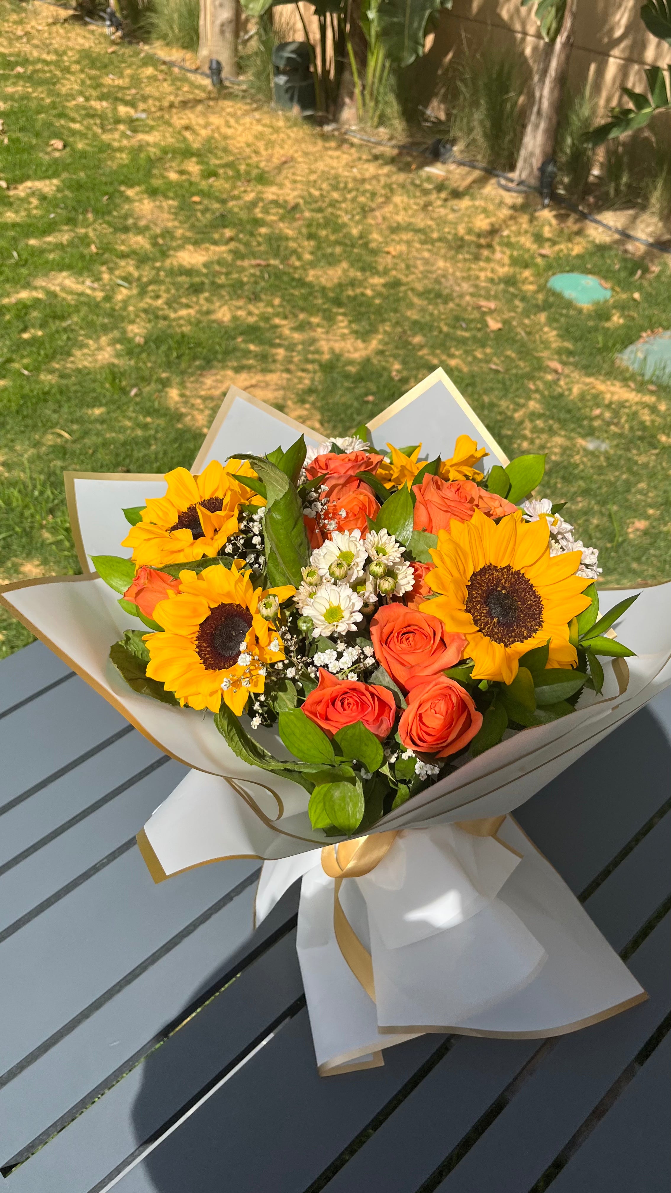 Golden Sunshine Bouquet
